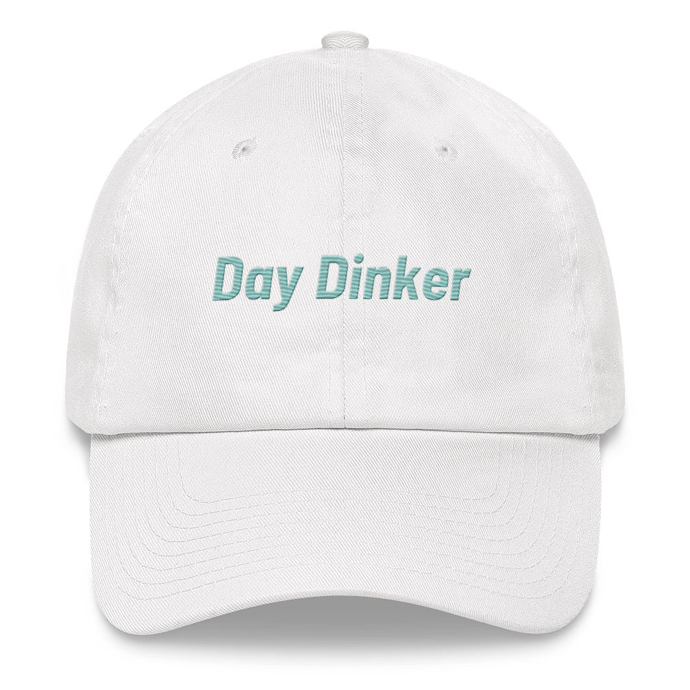 "DAY DINKER" PICKLEBALL DAD HAT AQUA