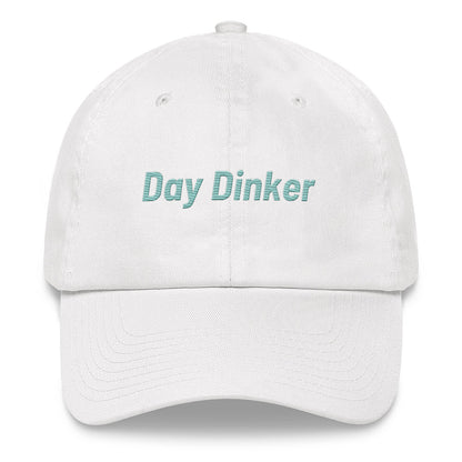 "DAY DINKER" PICKLEBALL DAD HAT AQUA