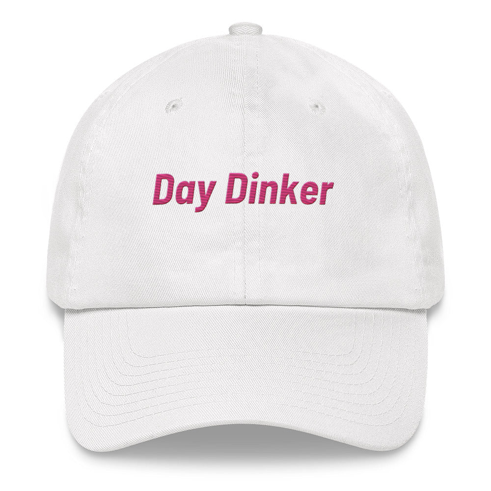 "DAY DINKER" PICKLEBALL DAD HAT PINK