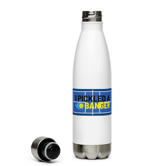 "I PICKLED A BANGER" STAINLESS STEEL WATER BOTTLE
