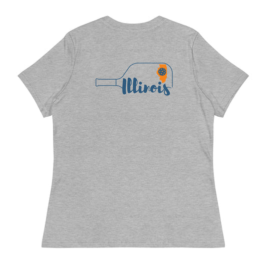 Women's Illinois Pickleball T-Shirt