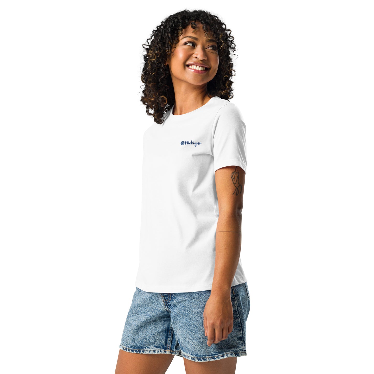 Women's Michigan Pickleball T-Shirt